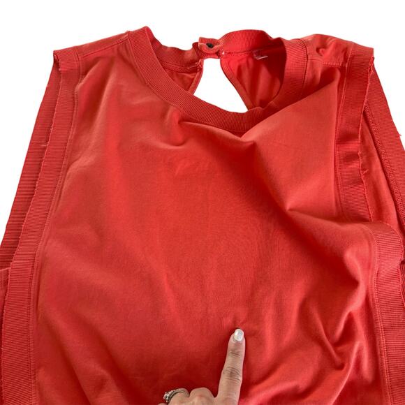 FP Movement Free People Hot Shot
Shortsie Coral Muscle Tank Romper Size Medium - Picture 10 of 10